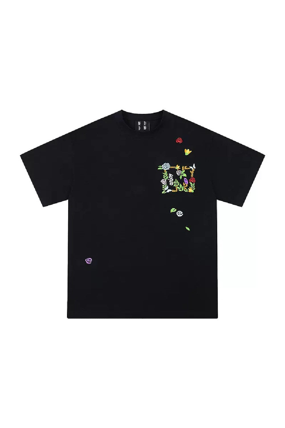 Floral Embroidery T-Shirt
