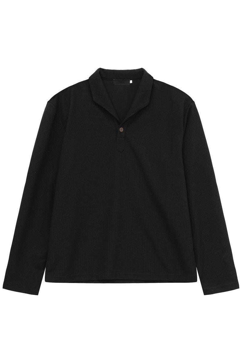 Waffle Textured Polo Shirt