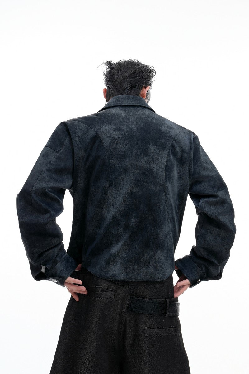 Pearl Detail Textured Jacket