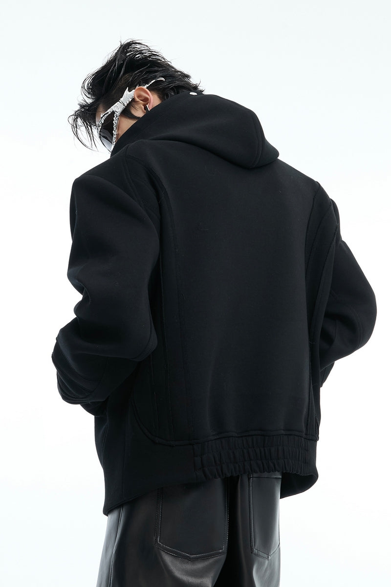 トップス rain Rhinestone Zip-Up Hoodie – Copping Zone