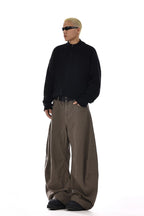 Vintage Loose Blade Deconstructed Jeans