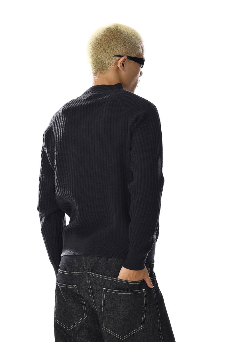 Slim Old Money Knit Sweater