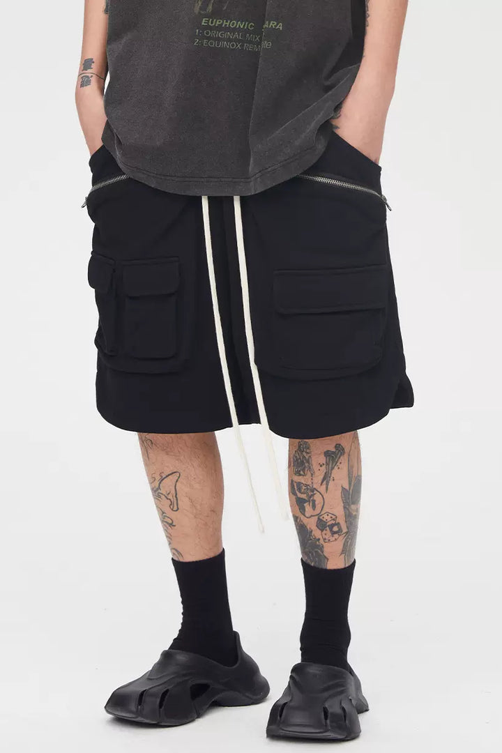 Tactical Multi-Pocket Cargo Shorts