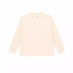 Heavyweight Cotton Basic Long Sleeve T-Shirt