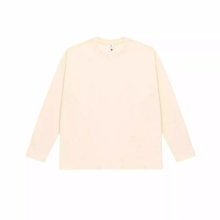 Heavyweight Cotton Basic Long Sleeve T-Shirt