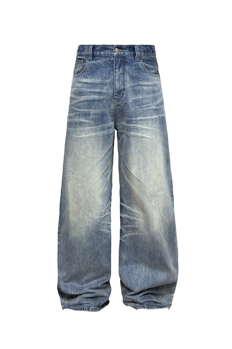 Washed Light Blue Jeans