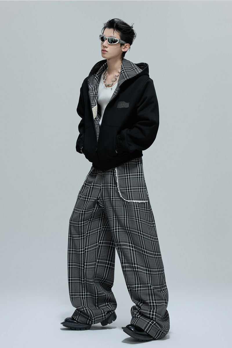 Houndstooth Pearl Sweatpants