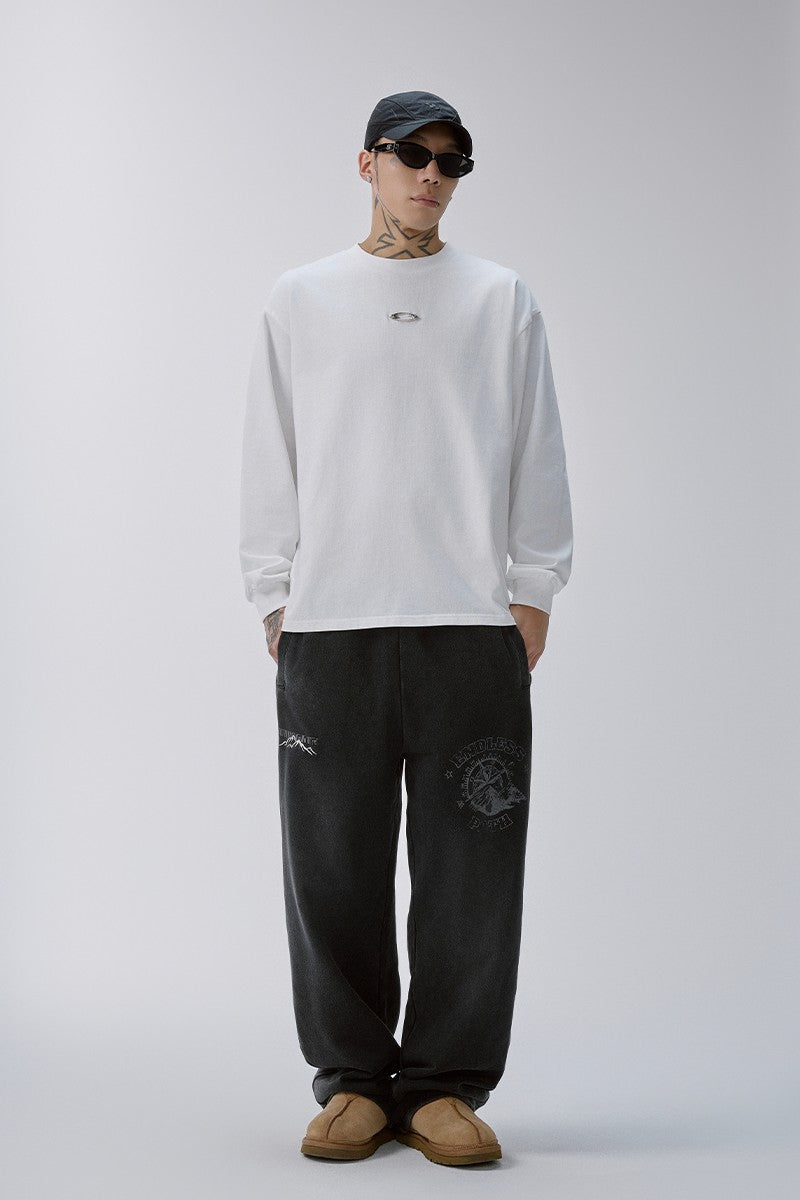 Washed Graphic Heavyweight Sweatpants
