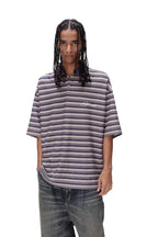 Striped Embroidered Polo Shirt