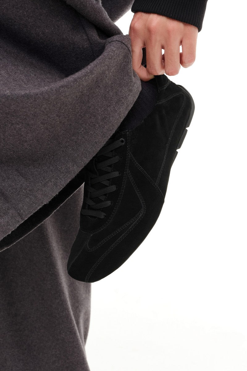 Suede Leather German Trainer Sneakers