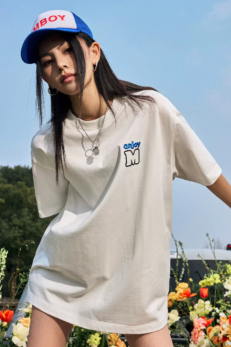 Colorblock M Logo T-Shirt