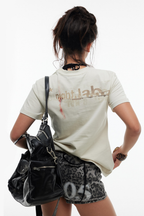 Star Print Shoulder Tee