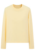 Brushed Cotton Long Sleeve Tee