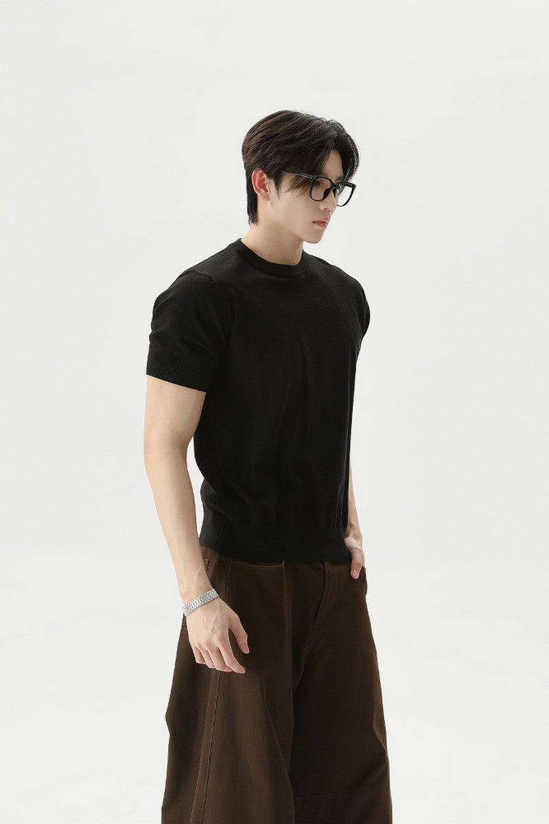 Vintage Knit Crewneck Tee