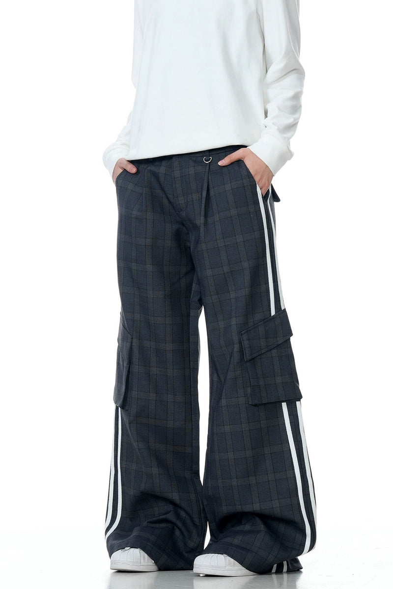 High-Street Triple Stripe Trousers