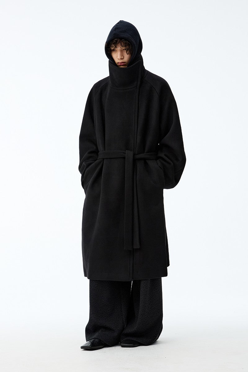 Asymmetric Zip Coat