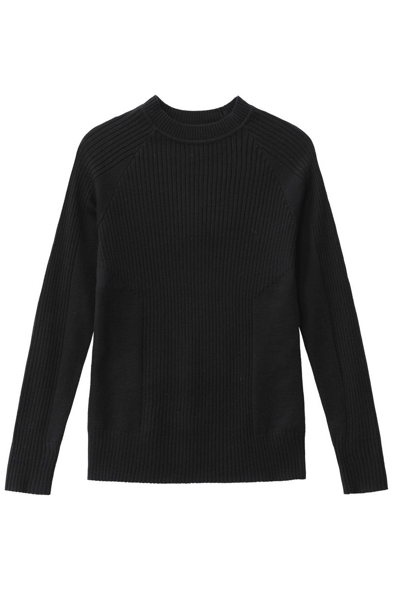 Ribbed Slim Fit Knit Tee