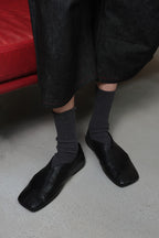 Square Toe Monk Shoes