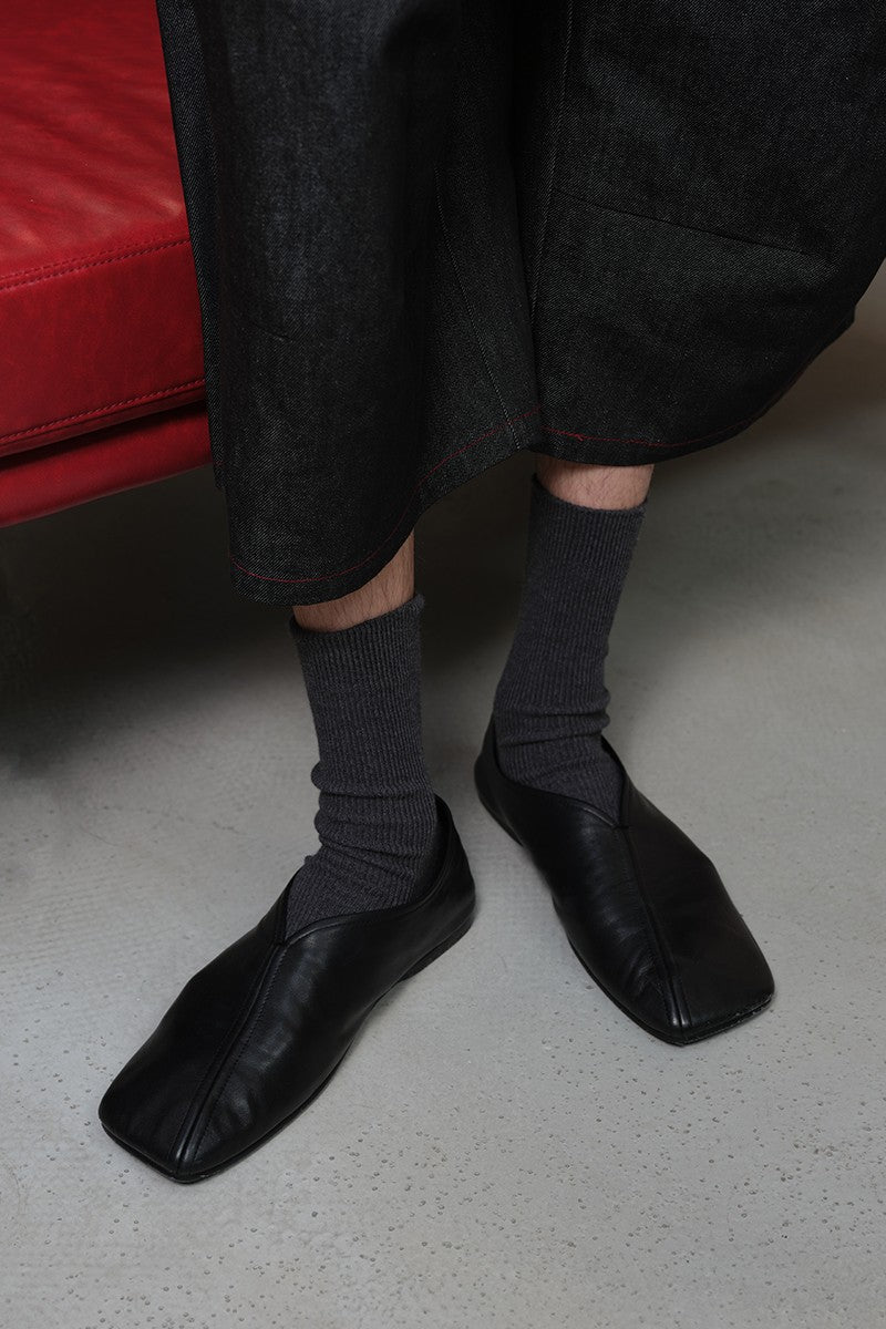 Square Toe Monk Shoes