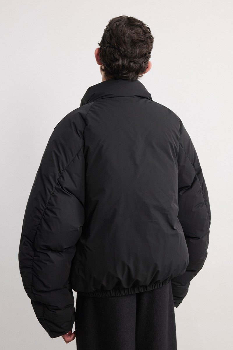 Drawstring Puffer Down Jacket