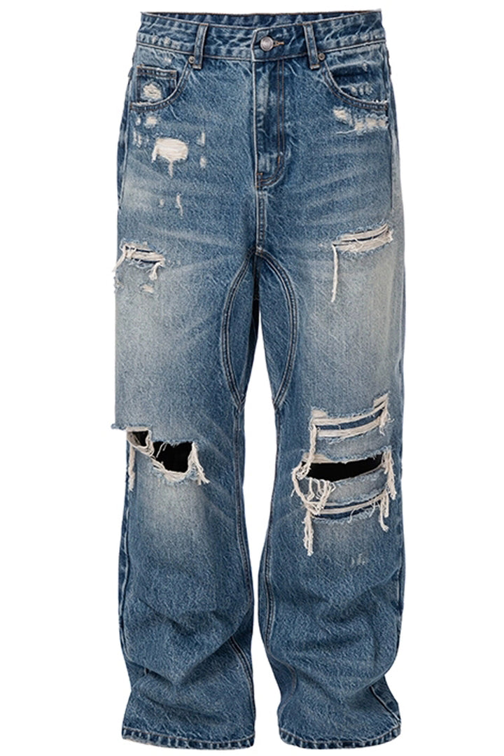 Vintage Ripped Jeans