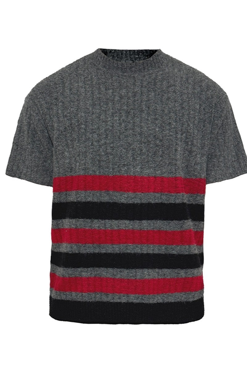 Striped Knit Tee