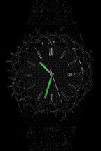 Iced Rainbow Nautilus Watch