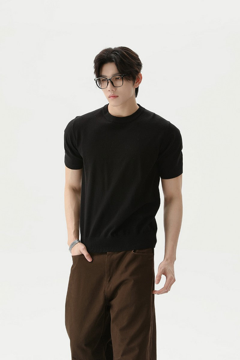Vintage Knit Crewneck Tee