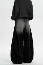 Faded Gray Washed Jeans