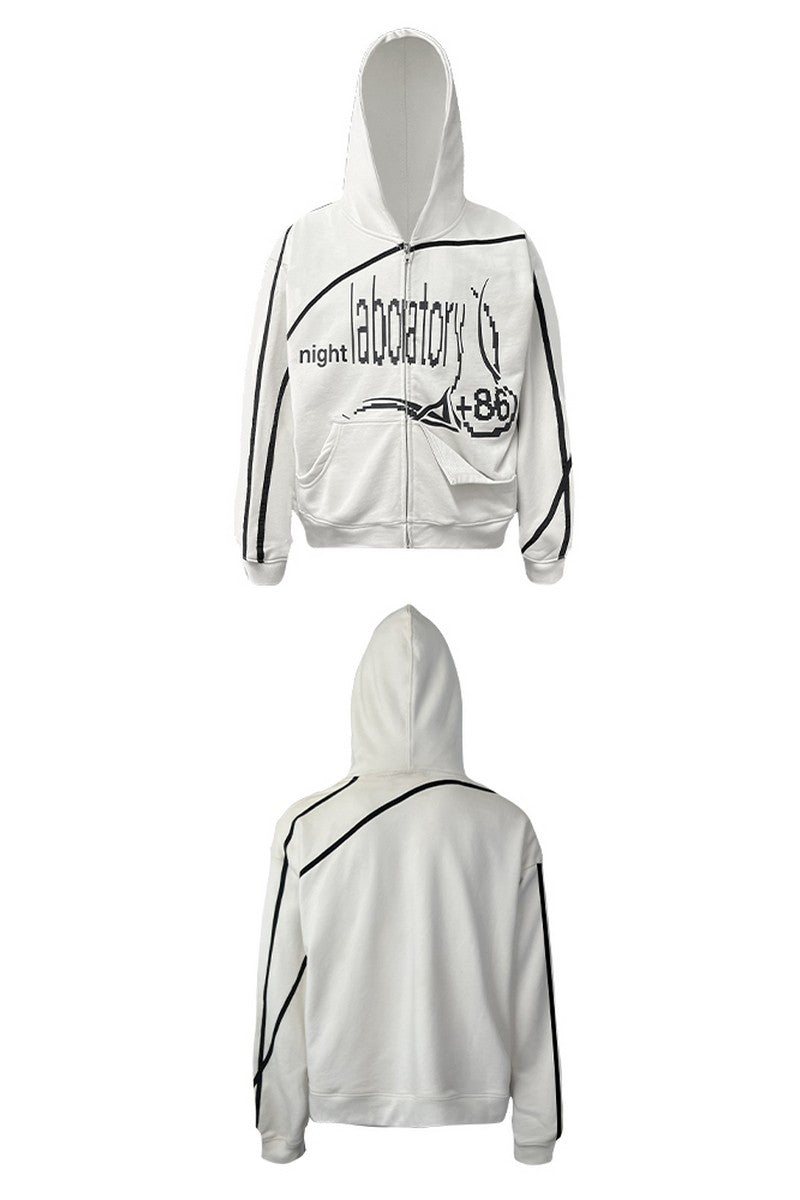Mosaic Patch Homeless Hoodie