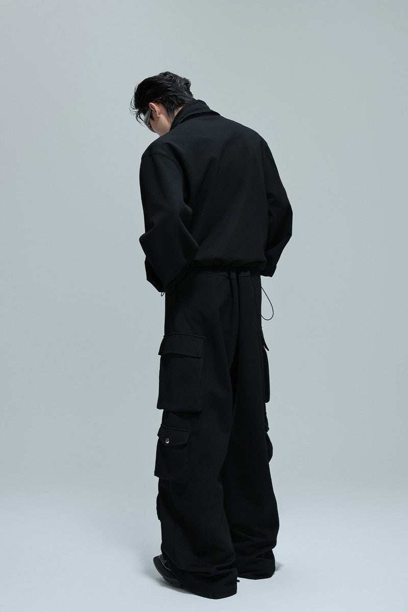 Minimalist Zip Utility Sweatpants