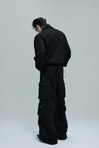 Minimalist Zip Utility Sweatpants