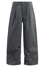 Washed Straight Work Pants