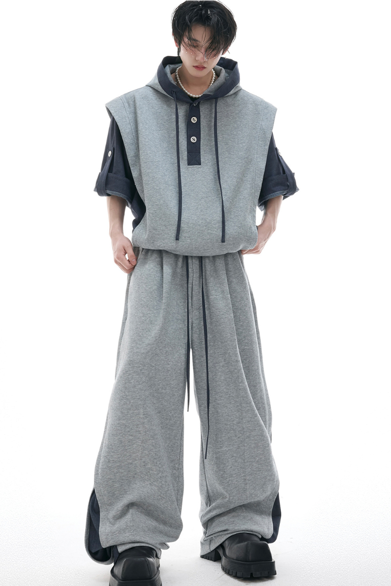 Panel Design Sweatpants