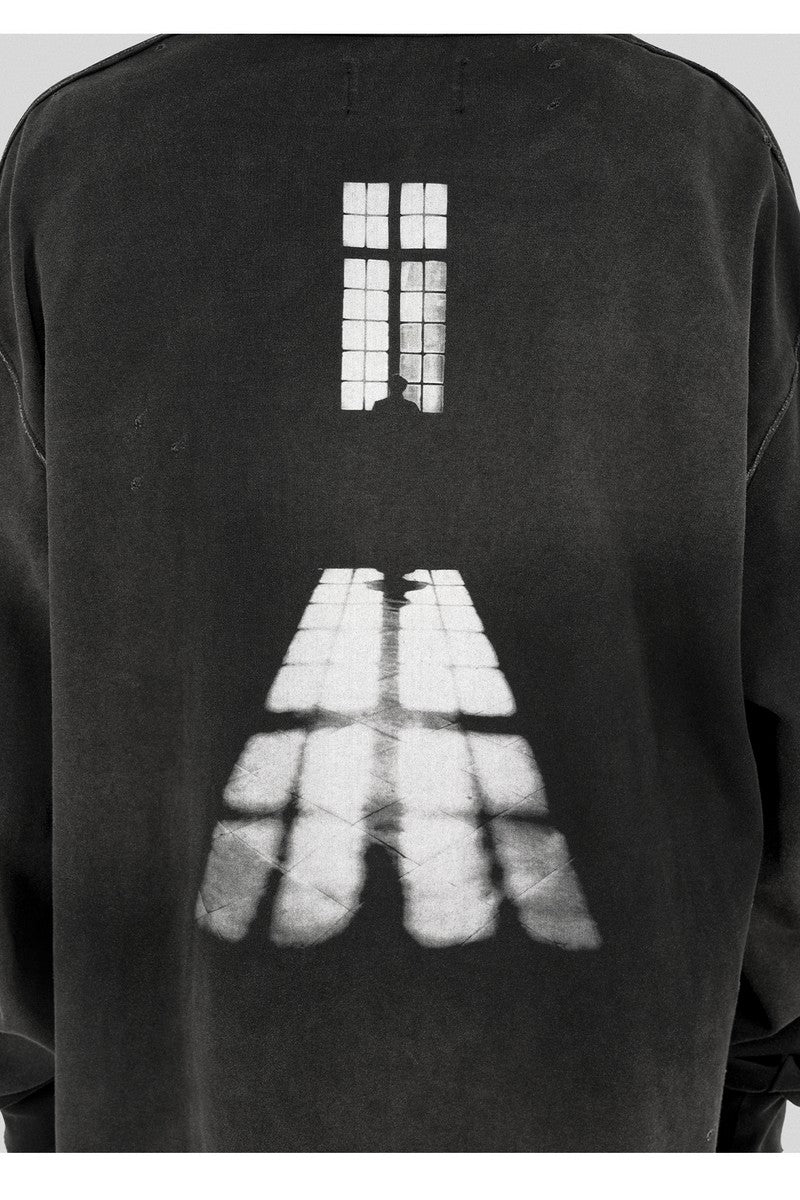 Window Light Print Sweater