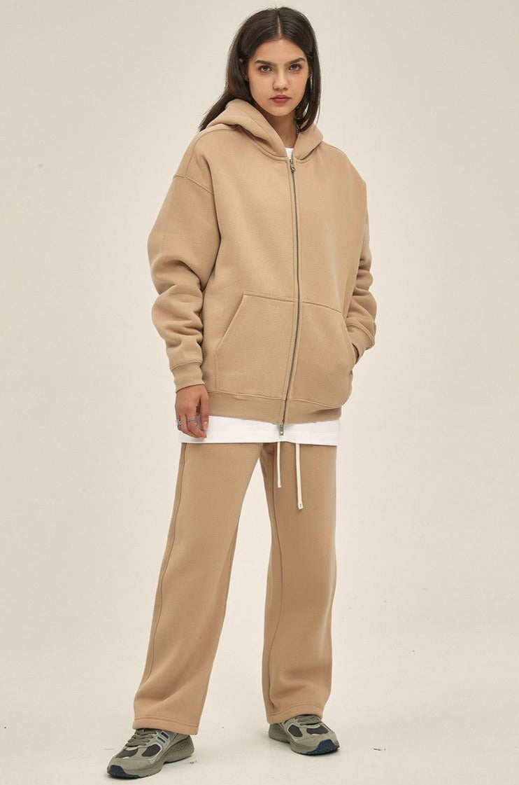 Fleece Zip Up Hoodie – Copping Zone