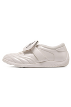 Pearl White Mary Jane Trainers
