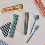 Portable Tableware Set With Chopsticks