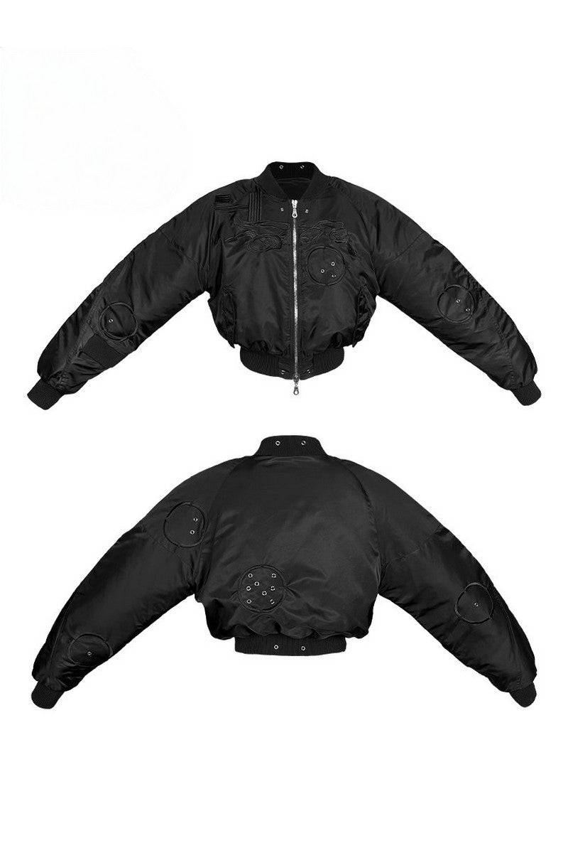 Triple Sleeve Bomber Jacket