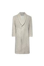 Wool Peaked Lapel Tailored Coat