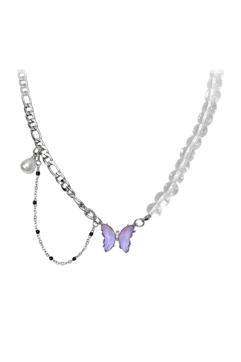 Y2K Butterfly Necklace