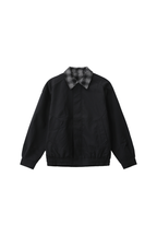 Plaid Layered Look Casual Jacket