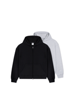 Boxy Zip Air Layer Hoodie