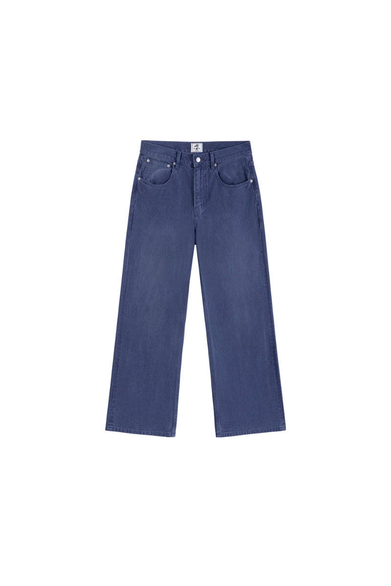 Dyed Flare Washed Jeans