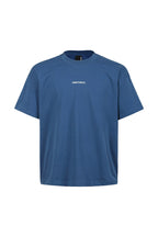 Oversized Basic Streetwear Tee — Blue front