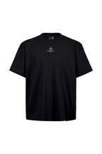 Antibacterial Reflective Quick-Dry Tee — Black front