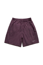 Quick-Dry Basketball Nylon Shorts — Dark Purple front