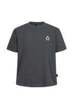 Sweat-Reactive Leopard Glow Tee — Dark Grey front