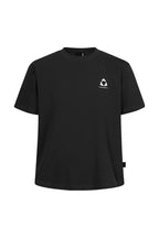 Sweat-Reactive Leopard Glow Tee — Black front