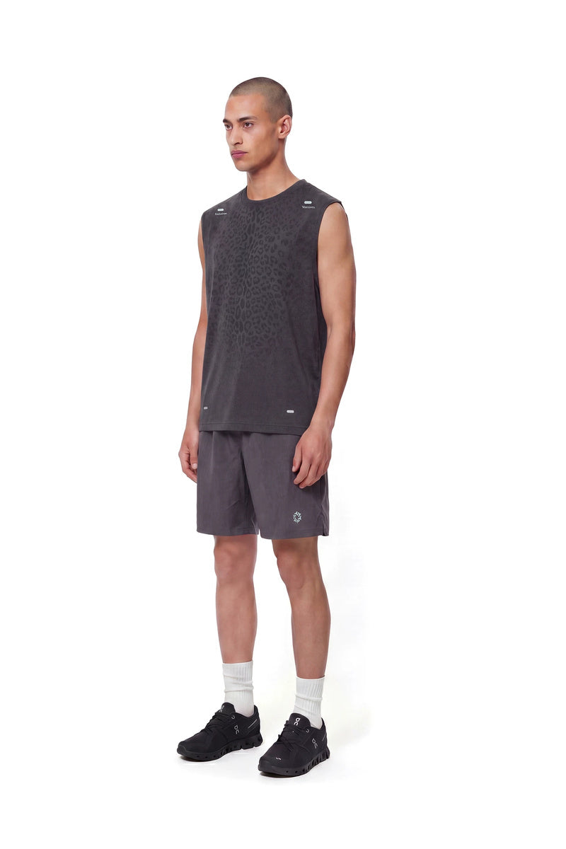 Sweat-Reactive Leopard Training Tank — cover